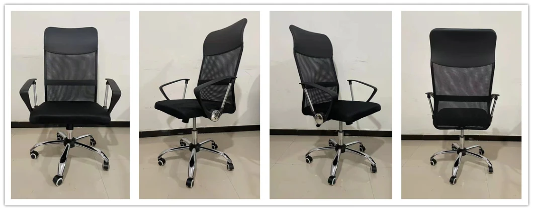 China Manufacturer Mesh with High Back Chromed Base Lifting Reclining Executive/Ergonomic Executive/Comfortable/Office Chair Price for Mesh/Swivel/Furniture