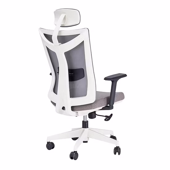 2023 Mac новый дизайн хорошего качества с высокой спинкой из черной ткани в сетку офисный стул офисная мебель с подголовником