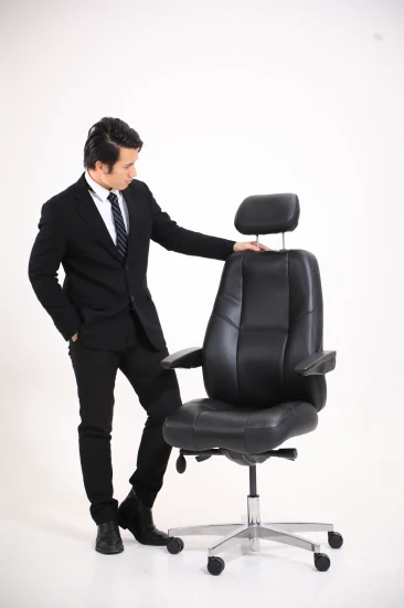 Высокий задний компьютерный менеджер Коммерческий функциональный механизм Эргономичный офисный стул