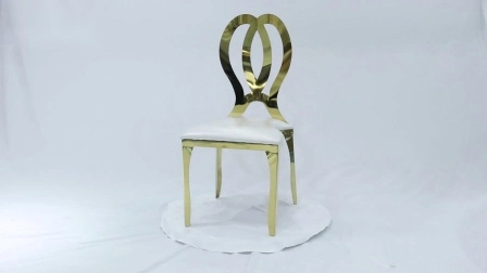 Мебель для гостиницы, золотые роскошные стулья для банкета и свадьбы из нержавеющей стали