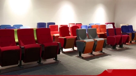 Металлическая школьная мебель Конференц-театр Кино Аудитория Стул с подвижными ножками Сиденье для аудитории Дешевое кресло для аудитории Сиденье для аудитории (YA-12)